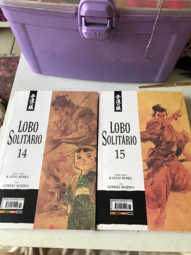 Mangás Lobo Solitário Vol 14 e 15