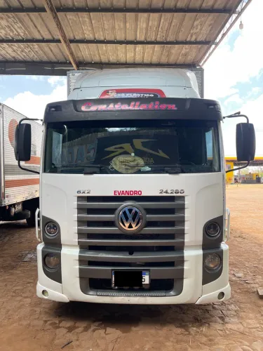 CAMINHÃO 24-280 COMPLETO! DUVIDO ACHAR MAIS NOVO QUE ESSE.