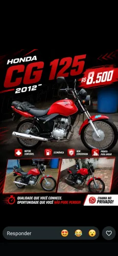 Moto Honda CG 125 