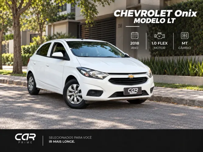 Chevrolet Onix Hatch LT 1.0 8V Flex Mec. 4P 2018