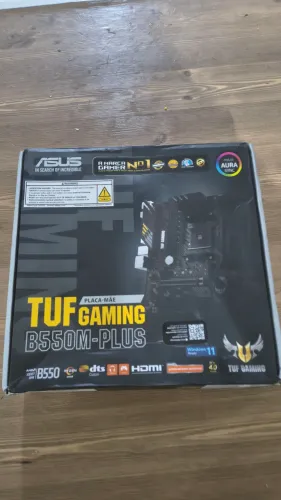 Placa Mãe Asus Tuff Gamer Am4 Mtx B550Plus