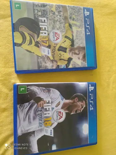 Jogo para PS4,  Leve os 2 ,FIFA17 e FIFA18 