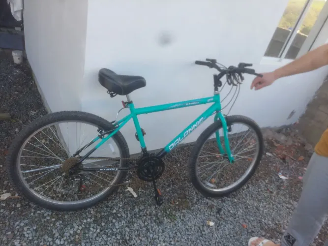 Vendo bicicleta nova usada uma vez retirar em santo amaro