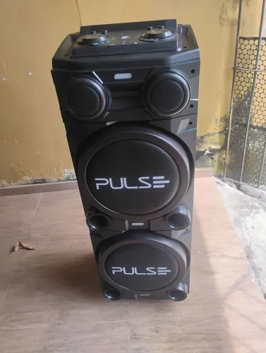 Caixa de som marca pulse zerada!!