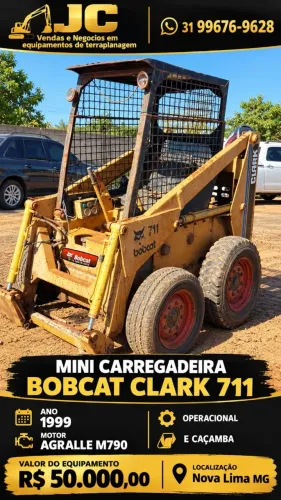 Mini Carregadeira Bobcat Clark 711