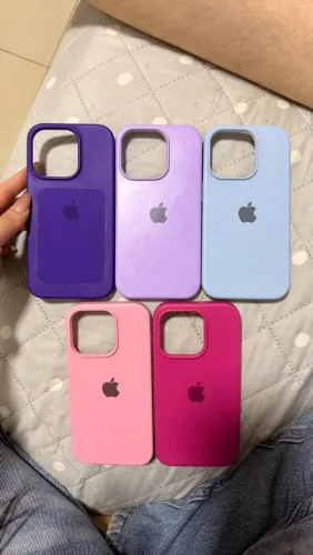 Kit de capinhas de silicone femininas ip 14 pro