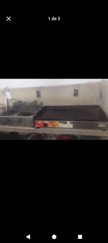 Chapa de amburgue 220v