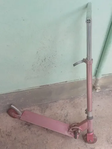 Patinete toda de alumínio raridade