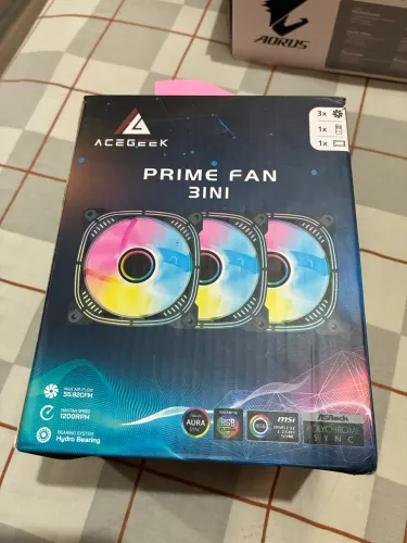 Kit Ventoinha Acegeek Prime Fan 3in1