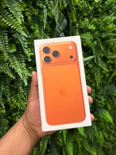 OLHA ELE CHEGOU 17 PRO MAX LARANJINHA!!!