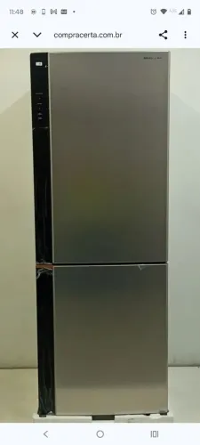 Geladeira Brastemp 500 litros bvote inox