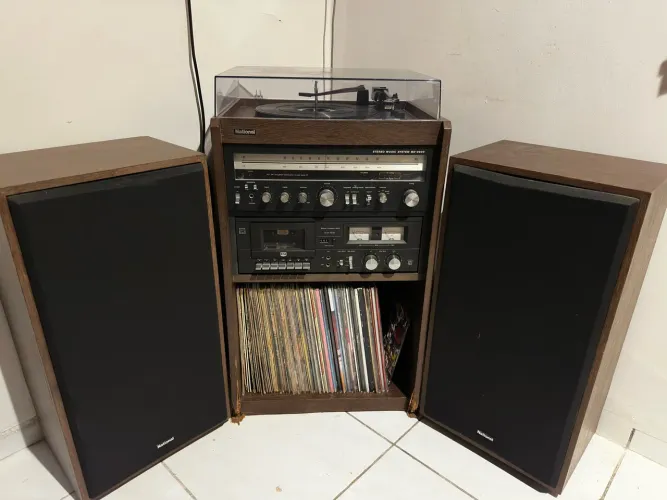 Som Hi-Fi 3 em 1 National MS-9900