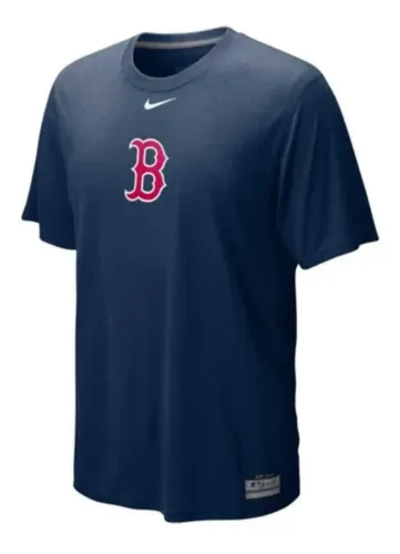 Camiseta Nike Mlb Legend Logo Boston Red Sox Navy