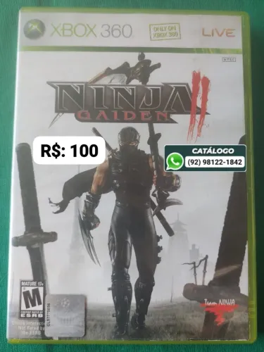 Ninja Gaiden 2 = R$: 100