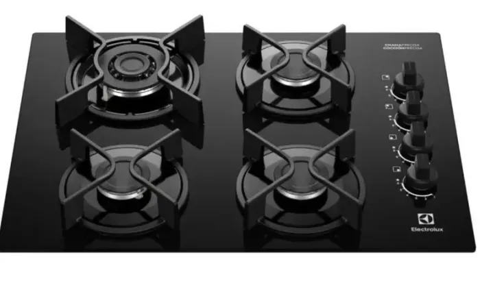 Cooktop 4 Bocas a Gás GLP Electrolux KE4GC