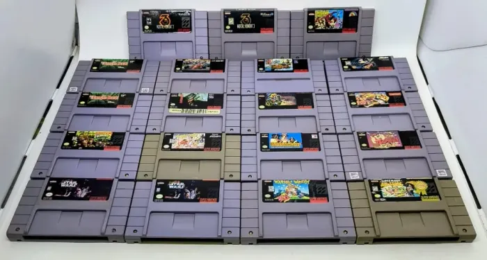 Fitas originais de Super Nintendo - Preços na descrição