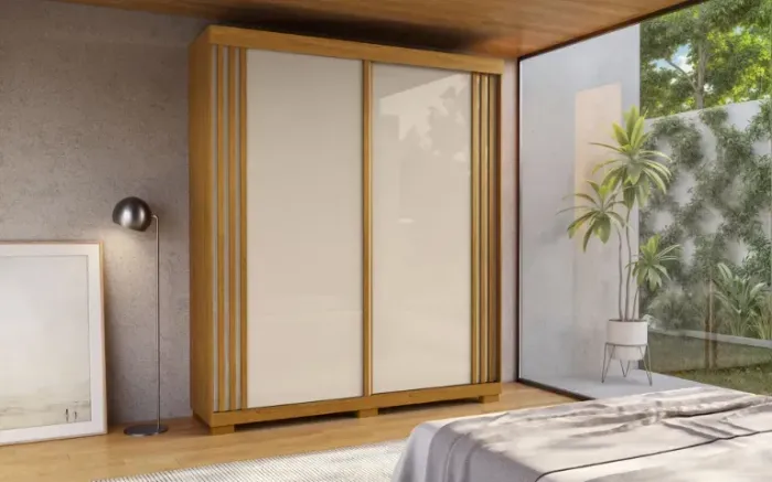 Guarda Roupa 2 Portas 100% MDF Egito