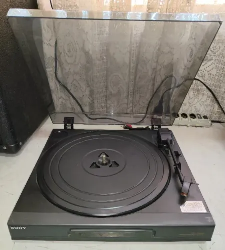 Toca Discos Sony Ps-lx45b Otimo Estado C/ Agulha Funcionando