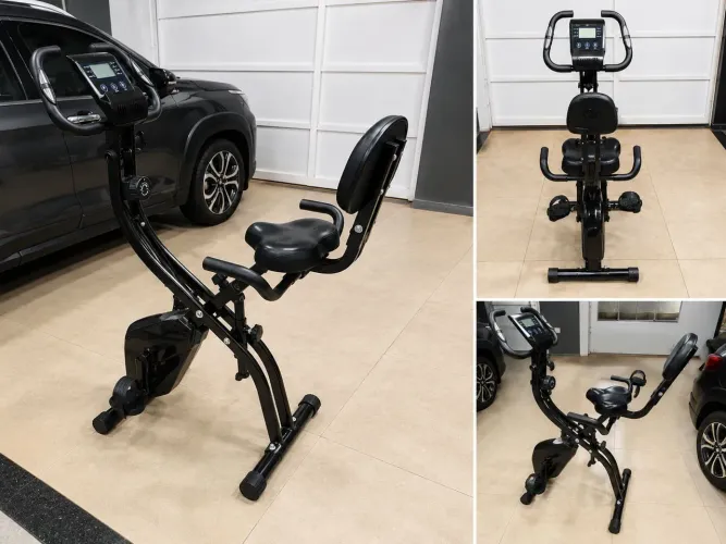 Bicicleta Ergométrica Dobrável