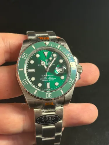 Relogio Rolex Verde - Submariner Hulk - Automatico 