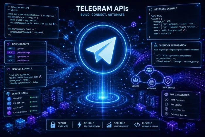 Pack de telegram com apis