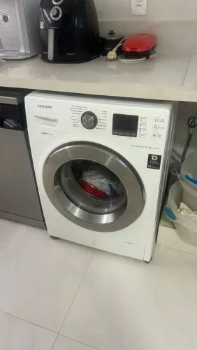 Máquina de Lavar Roupa Samsung EcoBubble 10.1kg - Motor Digital Inverter