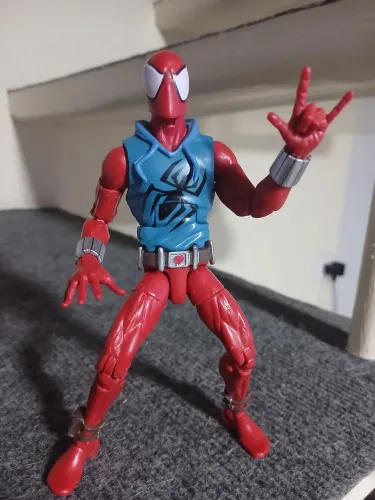 Aranha Escarlate Spider Scarlet Marvel Legends Wave Rhino