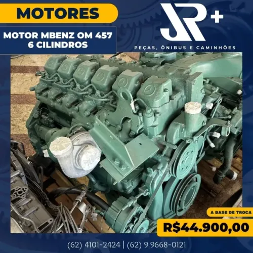 Motor Mercedes Benz OM 447 6 Cilindros