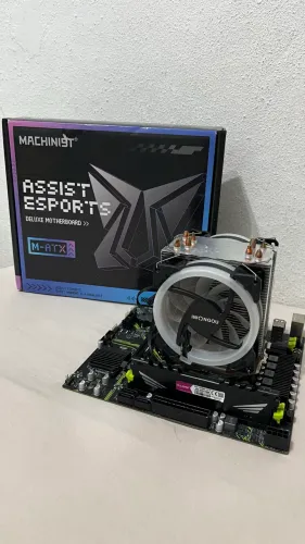Placa mãe pr9 + xeon 2680 v4 + cooler + 8gb memória ram