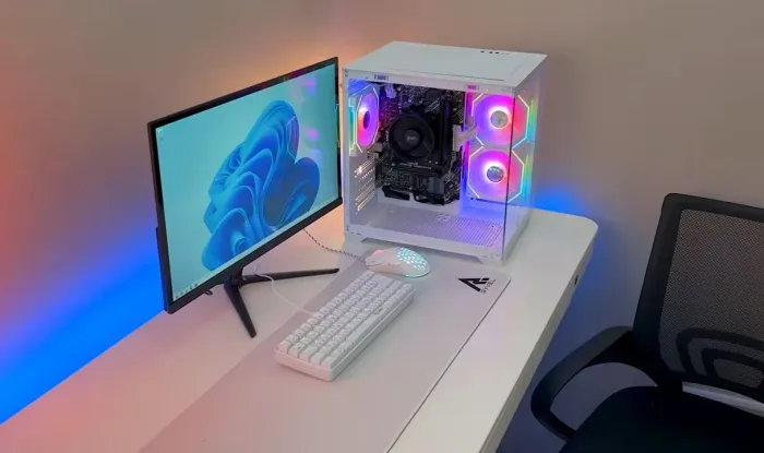 Pc Gamer Ryzen 5 + Monitor Teclado e Mouse 3 meses garantia.
