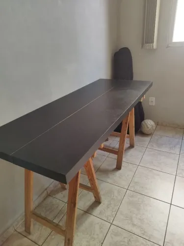 Bancada para escritório ou serviços... 150x60cm.. em MDF duplo de 4,5cm