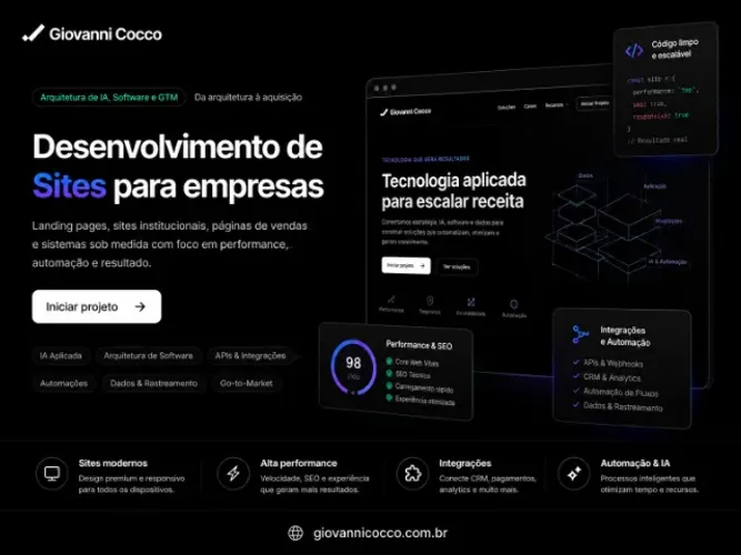 Desenvolvimento de Site