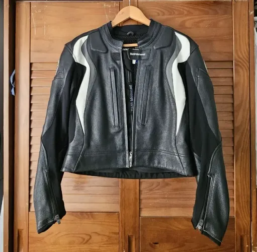 Jaqueta moto BMW Motorrad Couro Feminina