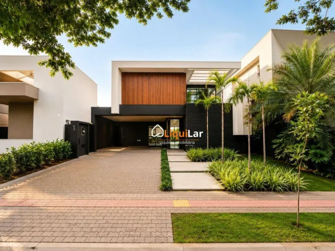 Sobrado de Alto Padrão no Alphaville II com 4 Suítes, Piscina e Suíte Master com Closet