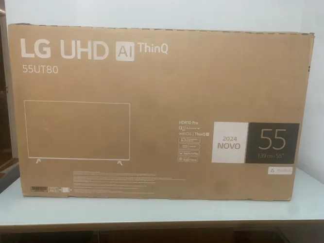 Tv 55 polegadas , LG nova na caixa