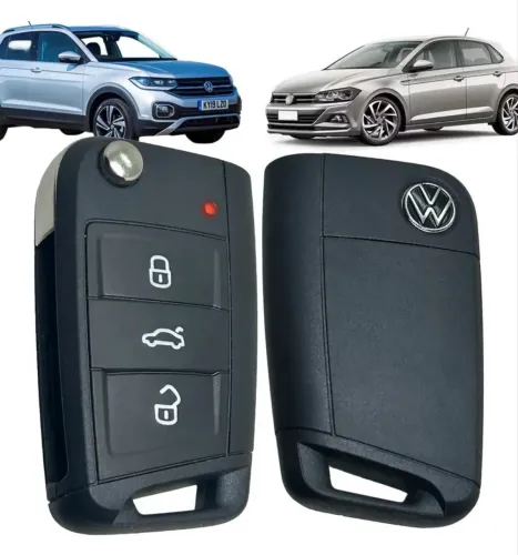 Chave VW Completa - Polo, Virtus, Nivus, T-Cross