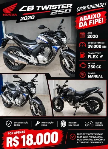 Honda CB Twister/flexone 250cc 2020