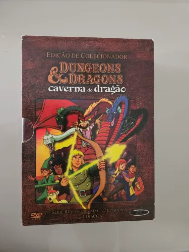 DVD BOX Caverna do Dragões RARÍSSIMO (nunca usado) item de colecionador