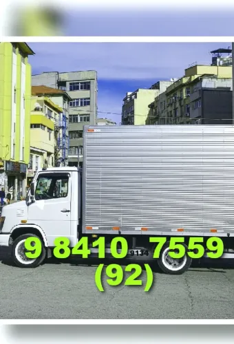 Frete bau na Vila da Prata, Alvorada, Cidade Nova, Adrianópolis e Ponta Negra.