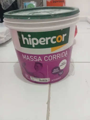 Massa acrílica externa e interna 