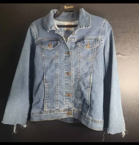 Jaqueta Jeans Feminina Tam 38