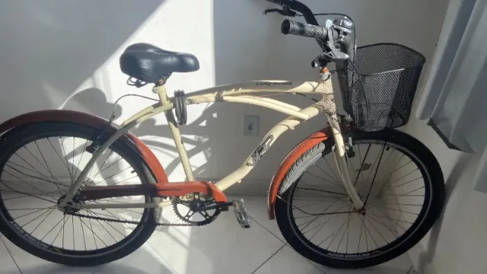 Bicicleta Retro com Cestinha
