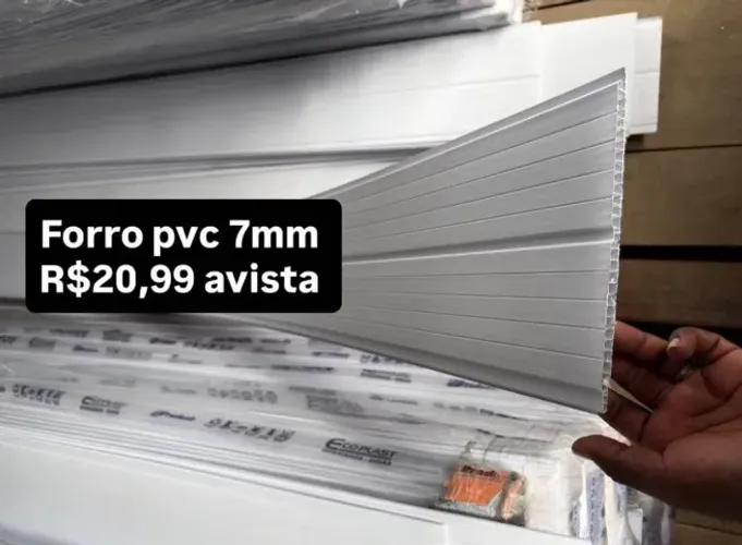 Forro pvc 0,20c6mt