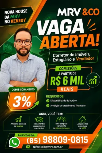 Vaga de Corretor de Imoveis MRV Kennedy