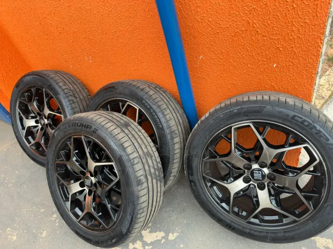 Rodas 19? com c/ pneus novos 