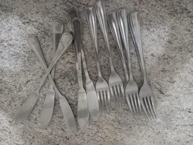 Garfos talheres pra comer peixe