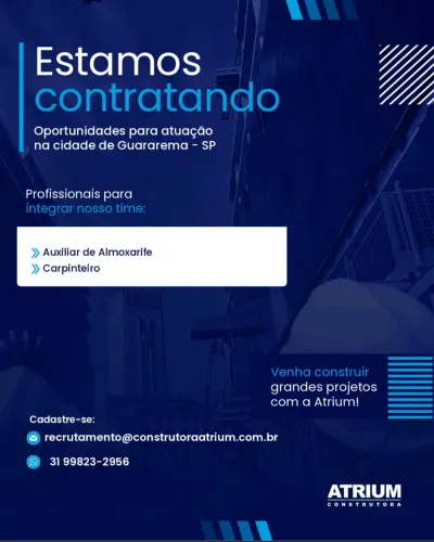 Oportunidade de emprego