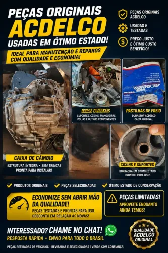 Vendo tudo peças novas e semi-novas para vender agora 