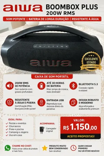Vendo caixa de som
