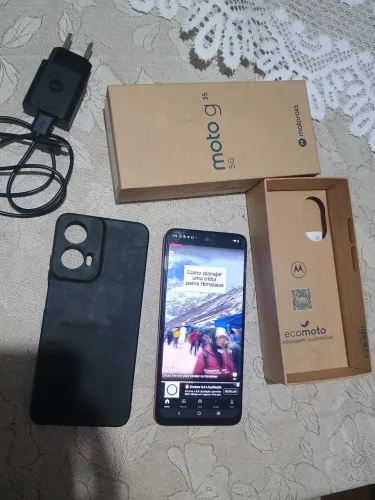 Celular Motog35 256gb semi novo